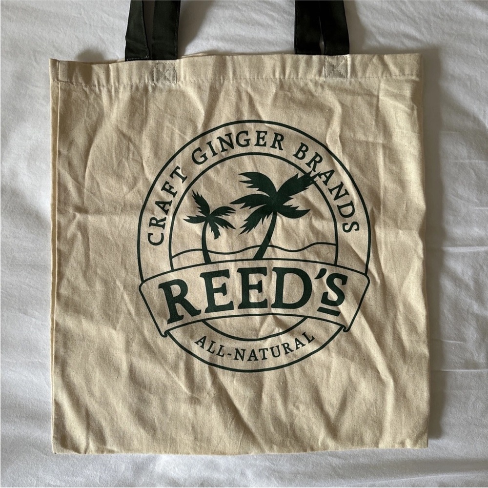 REED’S Craft ginger brands cotton reusable tote shoulder bag